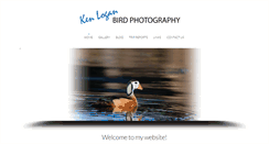 Desktop Screenshot of birdphotography-kenlogan.co.za